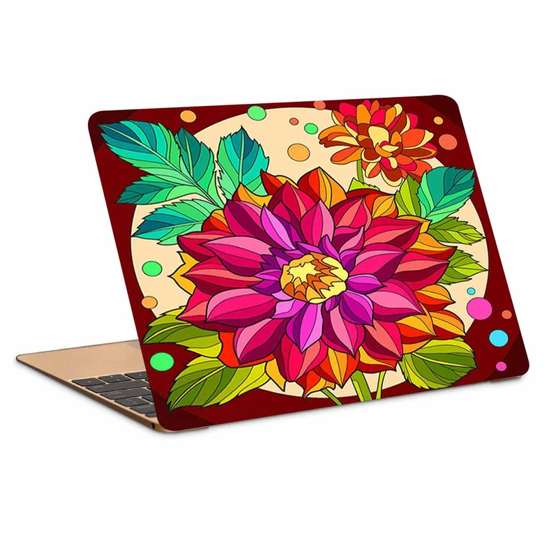استیکر لپ تاپ طرح نقاشی فانتزی  کد P-1418 مناسب برای لپ تاپ 15 تا 17 اینچ