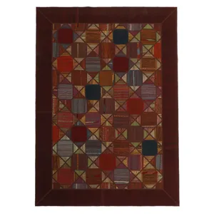 کلاژ گلیم دستبافت چهار و نیم متری مدل e09 کد 520309