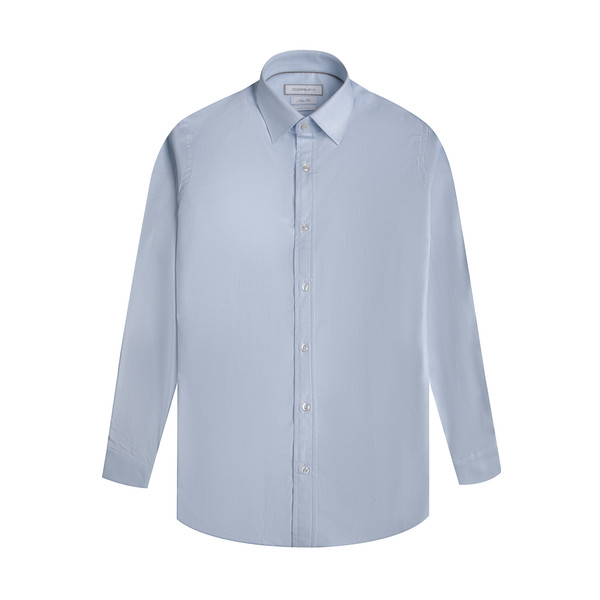 پیراهن آستین بلند یقه برگردان مردانه کروم مدل 2510116