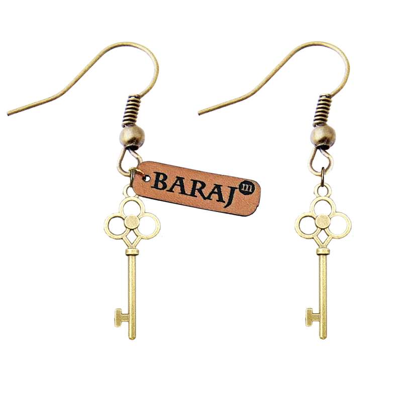 گوشواره زنانه باراج من مدل کلید گوشواره زنانه باراج من مدل کلید