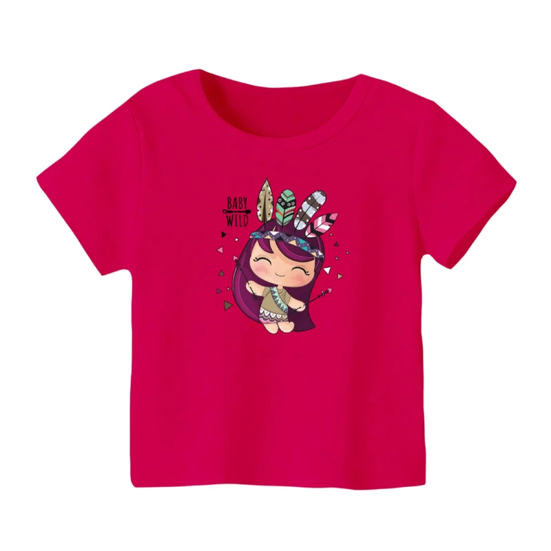 تی شرت آستین کوتاه بچگانه مدل دخترک کد ۱۶