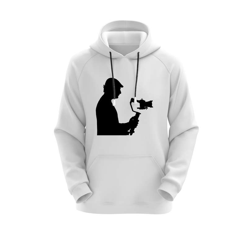 هودی زنانه مدل عکاس کد J139 سفید 