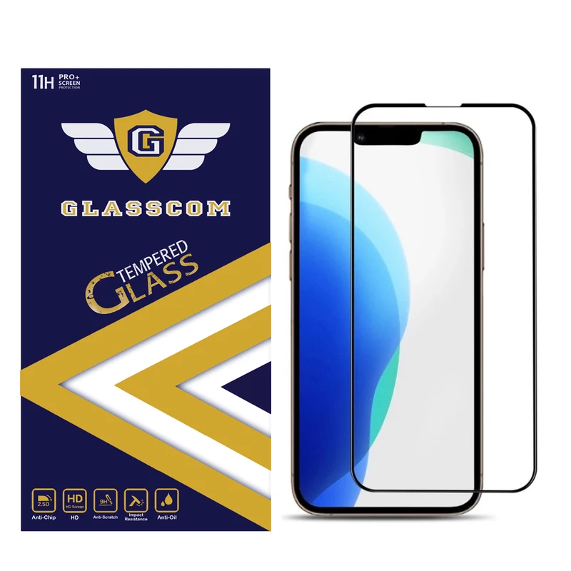 محافظ صفحه نمایش گلس کام مدل GC-I13 مناسب برای گوشی موبایل اپل iPhone 13 / 13 Pro / 14