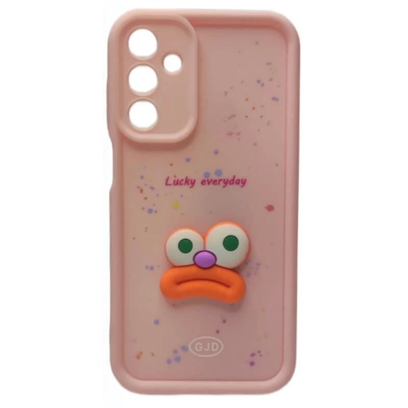 کاور قاب آوش طرح سولید فانتزی عروسکی مدل 05 مناسب برای گوشی موبایل سامسونگ GALAXY A55