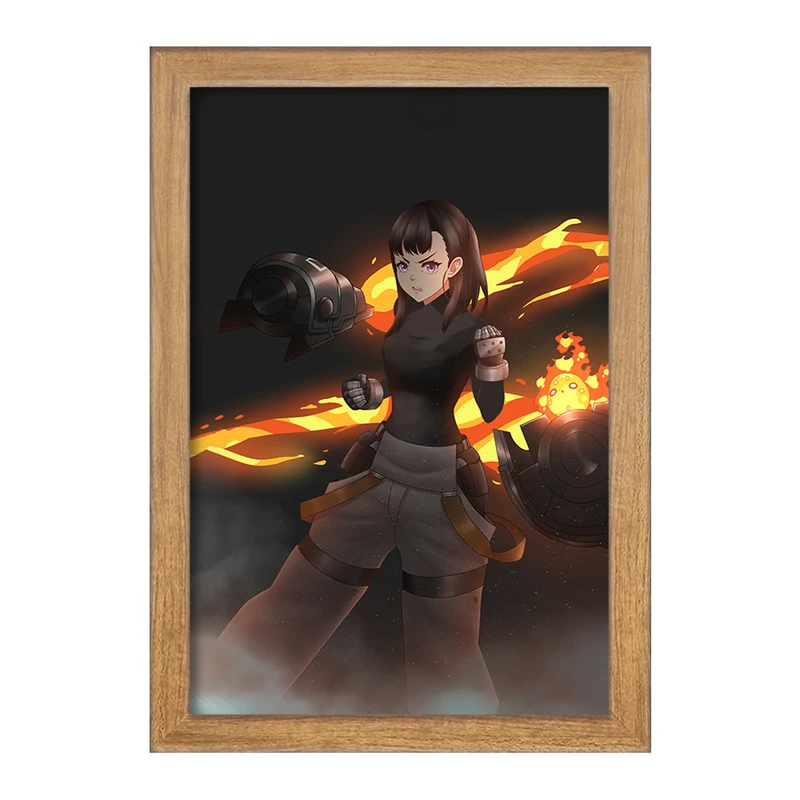 تابلو خندالو مدل ماکی انیمه نیروی آتش کد 32231