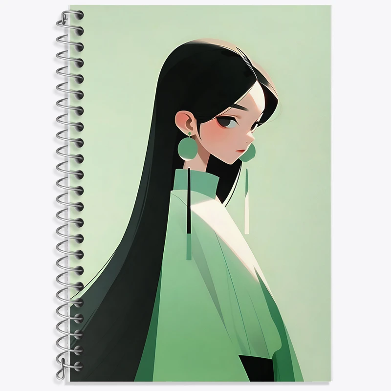 دفتر لغت 50 برگ خندالو طرح دخترانه کد F6873