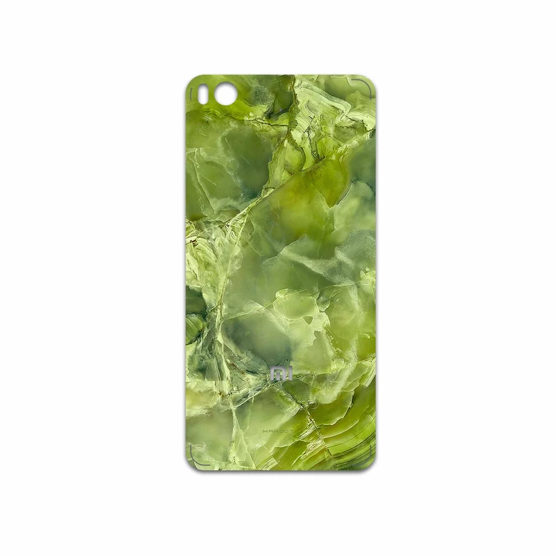 برچسب پوششی ماهوت مدل Green Crystal Marble مناسب برای گوشی موبایل شیائومی Mi 5s
