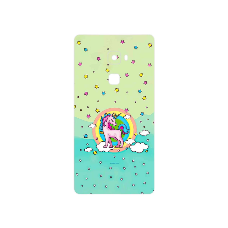 برچسب پوششی ماهوت مدل Rainbow unicorn adventure مناسب برای گوشی موبایل هوآوی Mate S