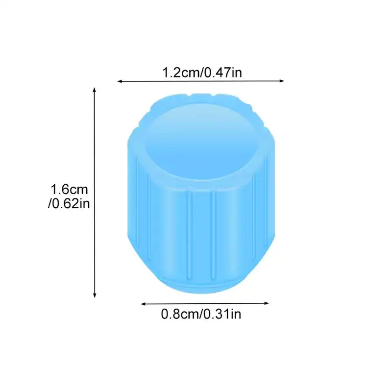 چراغ سر والف لاستیک مدل بدون باتری PLG100 بسته 10 عددی