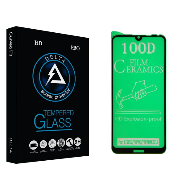 محافظ صفحه نمایش دلتا مدل HD مناسب برای گوشی موبایل هوآوی Y7 Prime 2019
