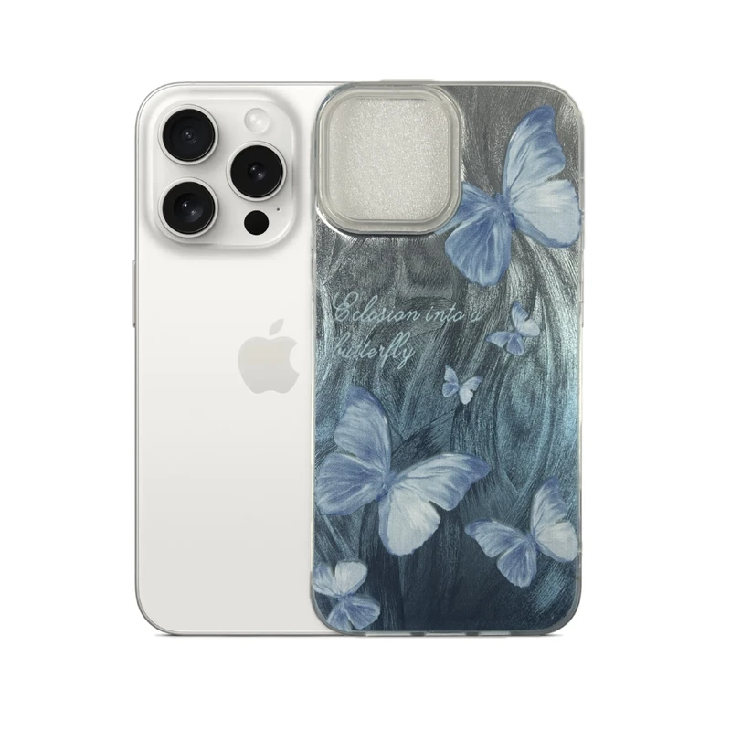 کاور طرح پروانه در مه مناسب برای گوشی موبایل اپل iPhone 16 Pro Max
