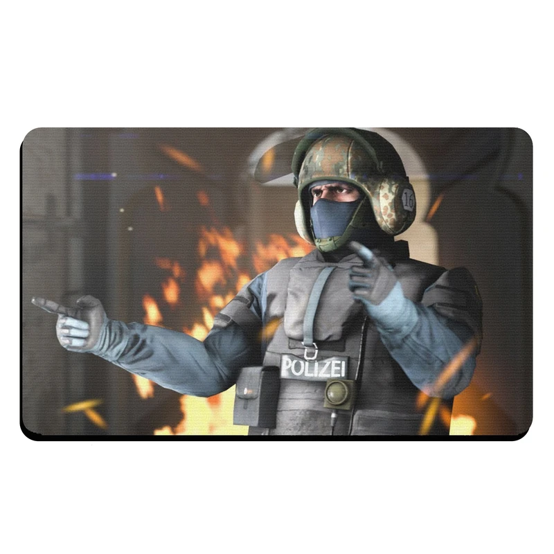 ماوس پد مخصوص بازی طرح Counter Strike مدل MOUB-505