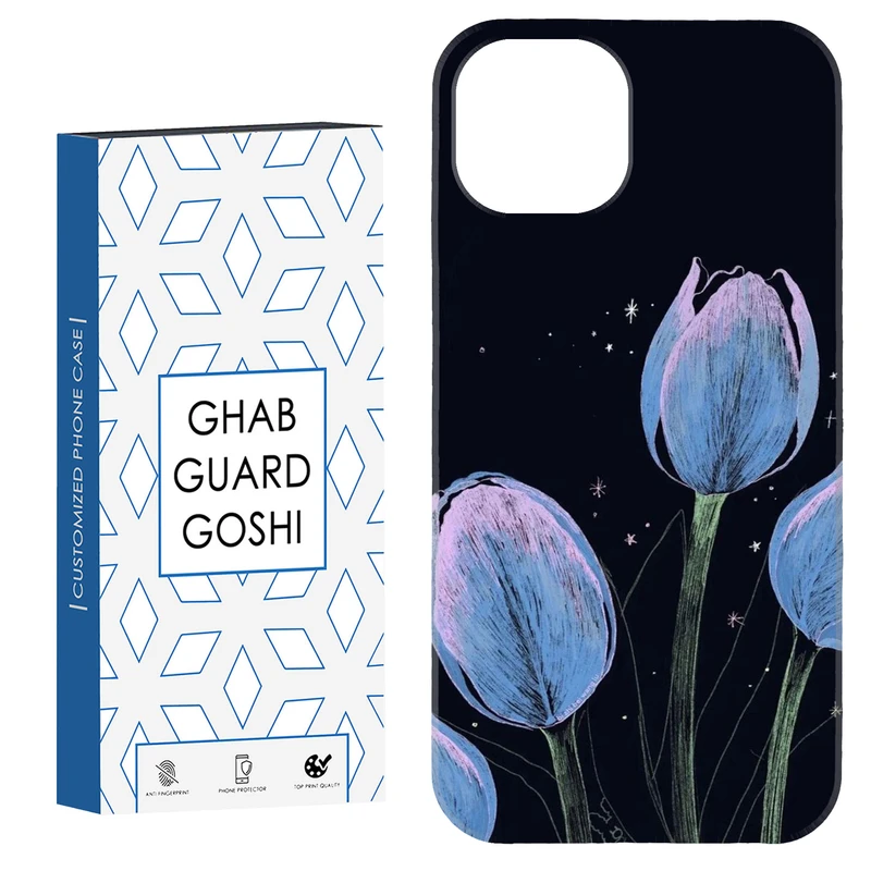 کاور قاب گارد گوشی طرح گل کد Dimo-325 مناسب برای گوشی موبایل اپل iPhone 13 / 14