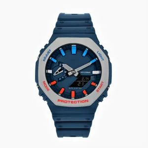 ساعت مچی عقربه ای مدل پمپی کد GA-2100