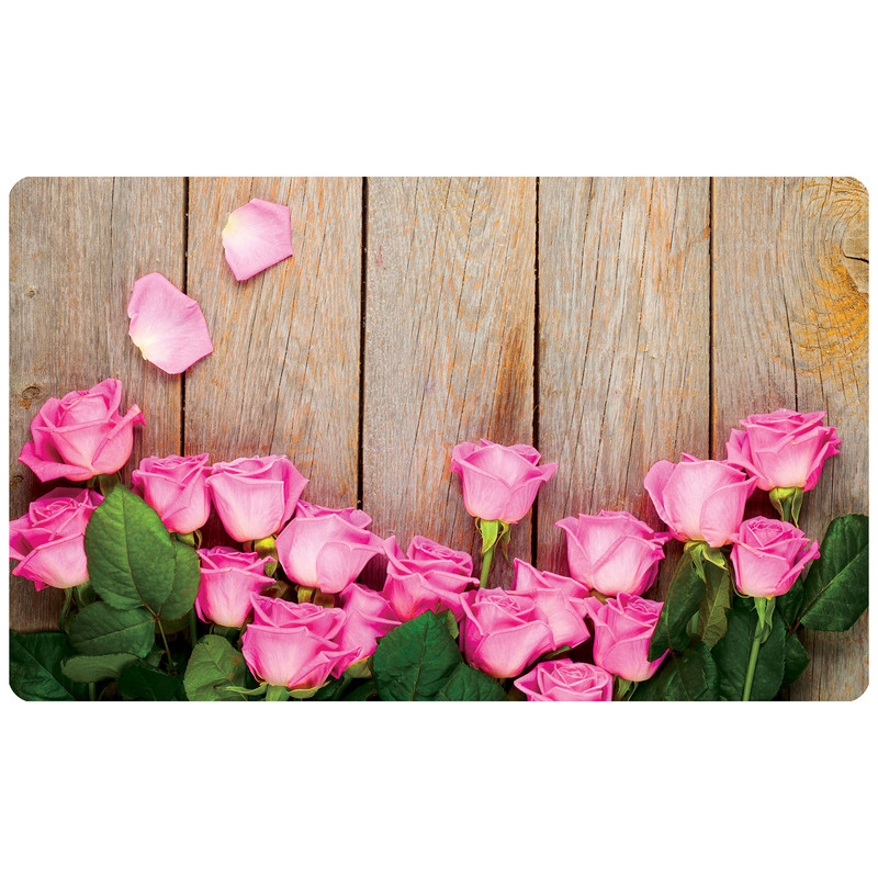 پادری مدل سه لایه طرح گل رز کد 1502 سایز 75x45 سانتی متر