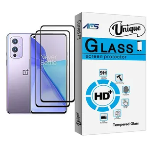 AFS Unique Glass MIX002 Screen Protector For OnePlus 9 Pack Of 2