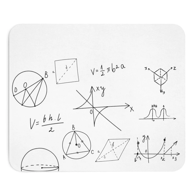 ماوس پد طرح علم و تکنیک سایز 19x24 سانتی متر