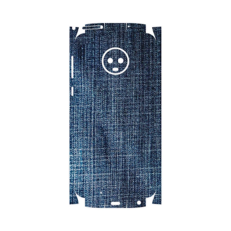 برچسب پوششی ماهوت مدل Fabric Texture 3-FullSkin مناسب برای گوشی موبایل موتورولا Moto G6