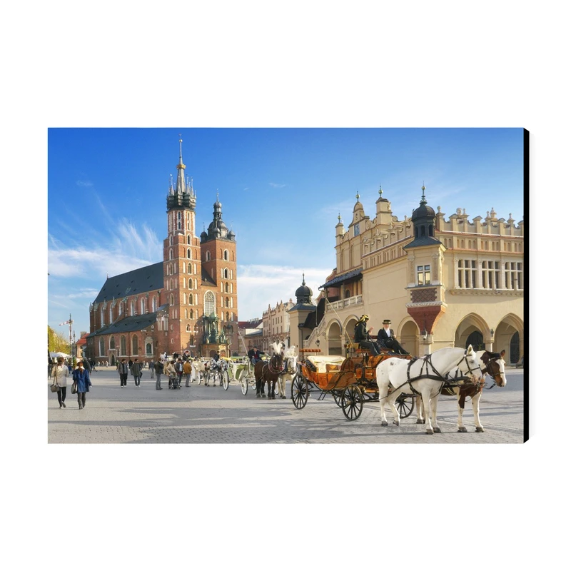 تابلو شاسی عرش طرح گردشگری لهستان مدل شهر تاریخی کراکوف کد As5824