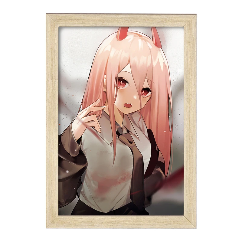 تابلو خندالو مدل پاور انیمه مرد اره ای Chainsaw Man  کد 23214