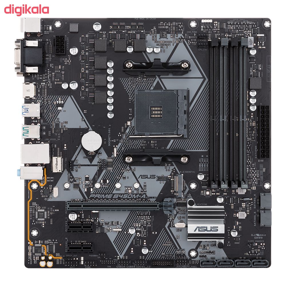 مادربرد ایسوس مدل PRIME B450M-A main 1 1