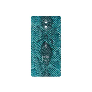 MAHOOT Blue Snake Skin Cover Sticker for Nokia 3