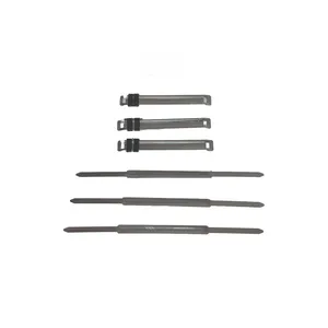 گیره بایگانی پوشه و کاغذ عزیزی کد 100 مدل fastener بسته 50 عددی