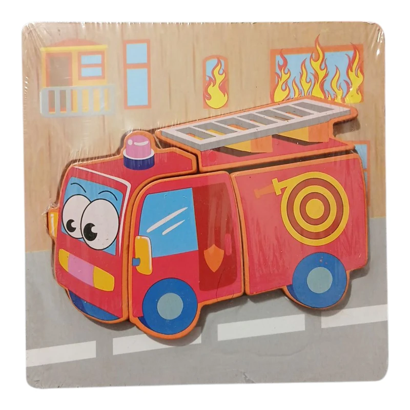 پازل آموزشی مدل برجسته طرح آتش‌نشانی 