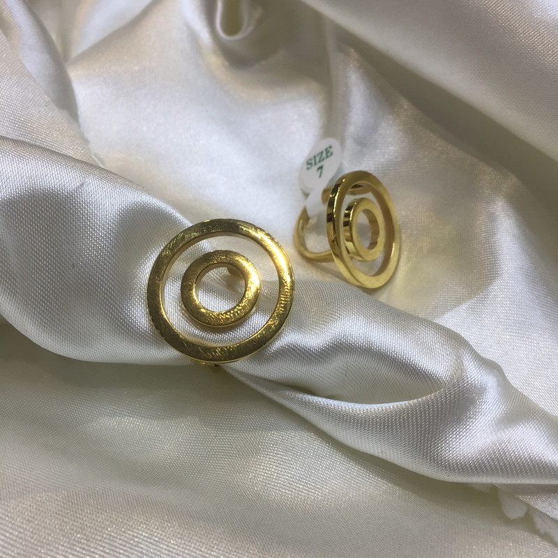 انگشتر دخترانه مدل گرد 03