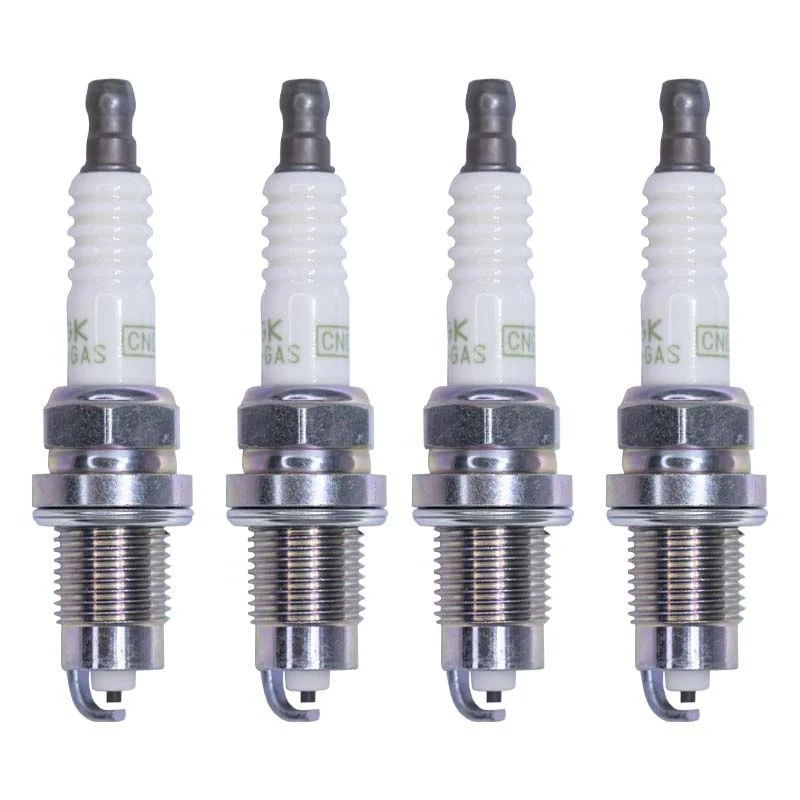 شمع خودرو ان جی کی مدل BKR-GAS 7987 دوگانه سوز پایه کوتاه بسته 4 عددی
