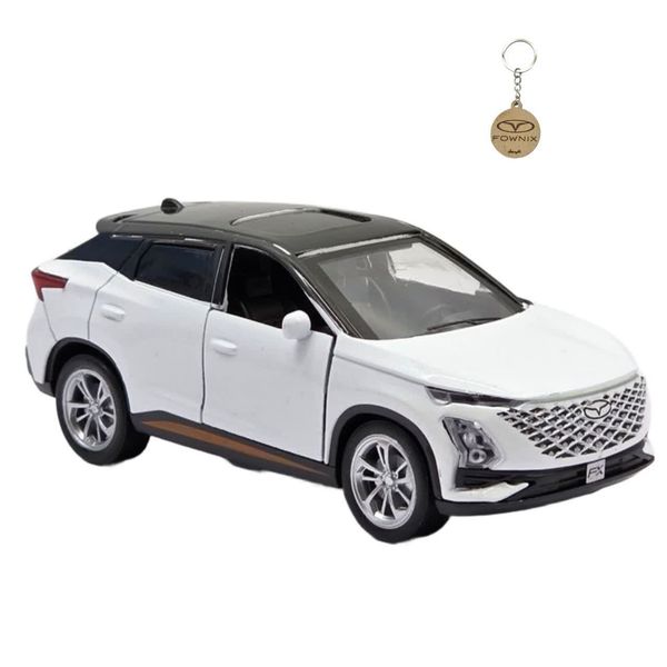 ماکت ماشین ناب سل مدل فونیکس fx فلزی چراغدار و موزیکال FOWNIX FX به همراه جاسوییچی