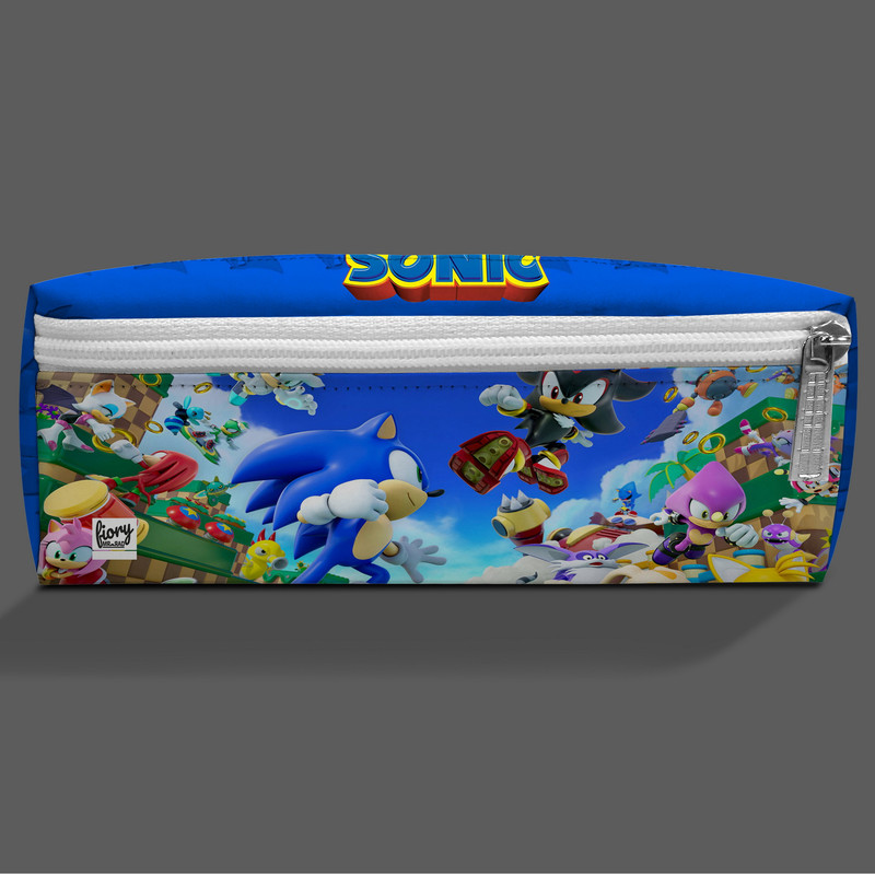 جامدادی مستر راد مدل سه زیپ طرح سونیک sonic کد 2831 fiory