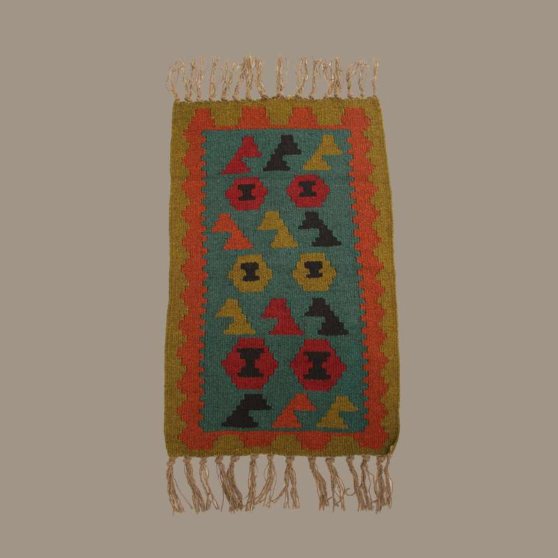 گلیم دستباف نیم متری کد 04