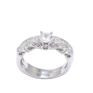 انگشتر نقره زنانه مدل GTA-298