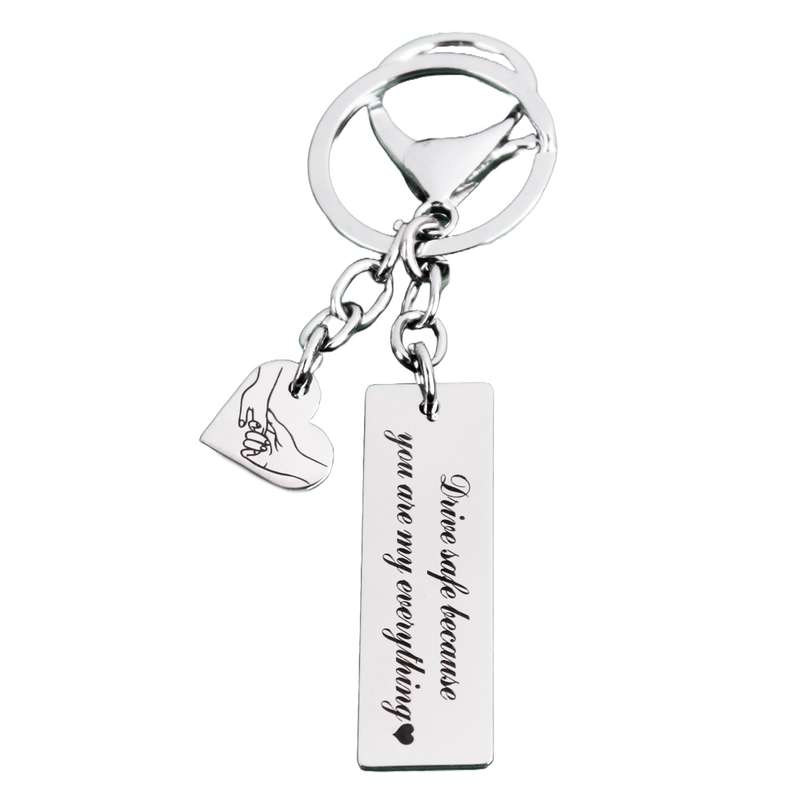 جاکلیدی گلسو مدل Drive Safe و قلب جاکلیدی گلسو مدل Drive Safe و قلب