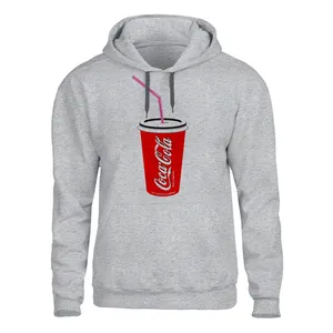 هودی مردانه کد Z10 رنگ طوسی