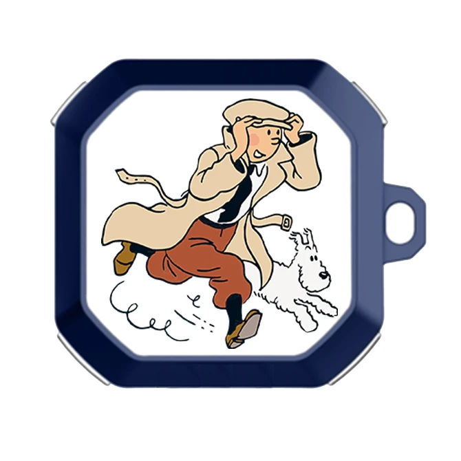 کاور طرح TinTin مناسب برای کیس هدفون سامسونگ Galaxy Buds Live / Buds Pro / Buds 2 / Buds 2 Pro