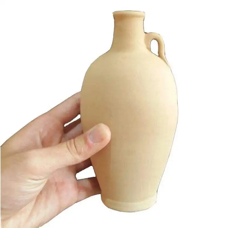 کوزه سفالی خام کد Koz105 مجموعه 4 عددی