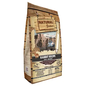 غذا خشک سگ بالغ نچرال گریتنس مدل ادالت با طعم خرگوش وزن 15 کیلوگرم