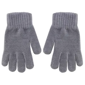 دستکش بافتنی بچگانه مدل OP-03-BLY