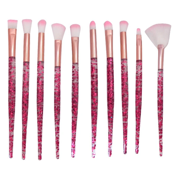 ست برس آرایشی کد 0075 بسته 10 عددی 