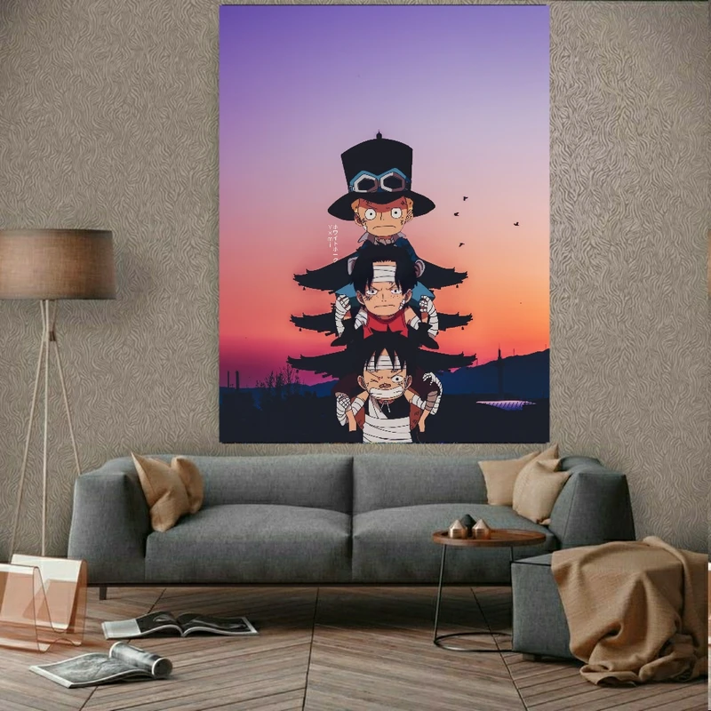 تابلو بوم طرح انیمه وان پیس- One Piece مدل SDB261