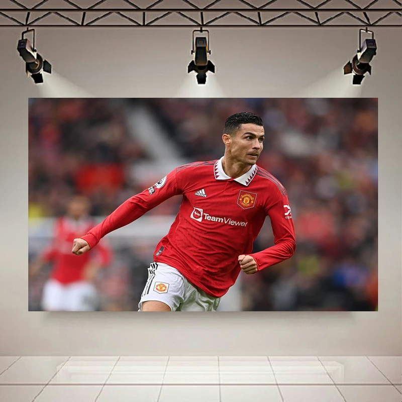 پوستر دیواری طرح رونالدو مدل شکوه بی همتا کد PD130247