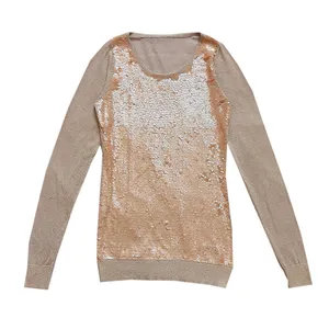 بلوز آستین بلند زنانه مدل پولکی