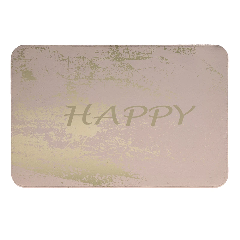     پادری  طرح Happy کد 8712 سایز 50 × 70 سانتی متر