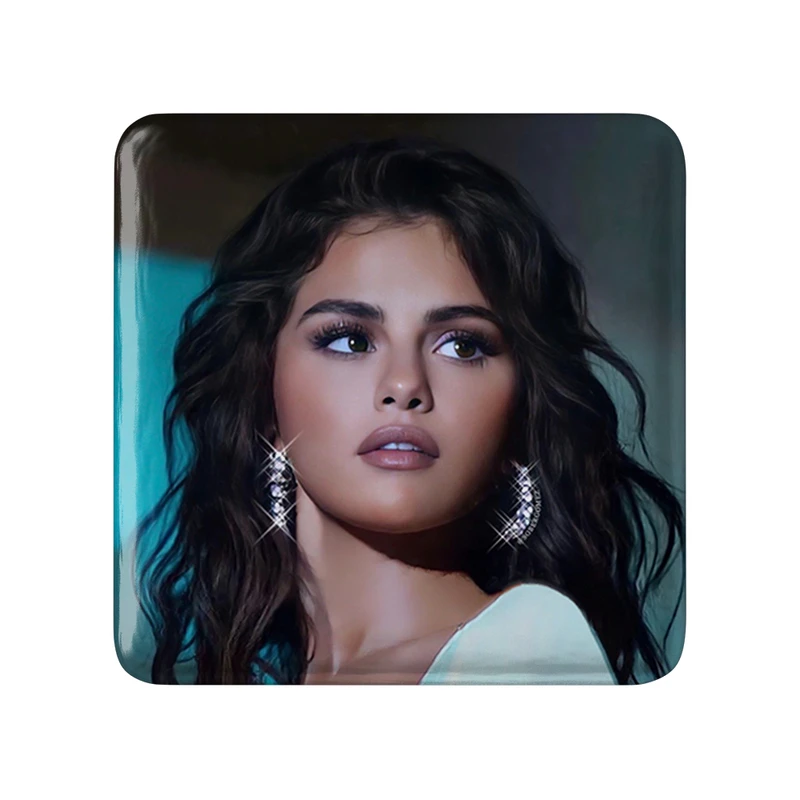 مگنت خندالو طرح سلنا گومز Selena Gomez  مدل مربعی کد 19209