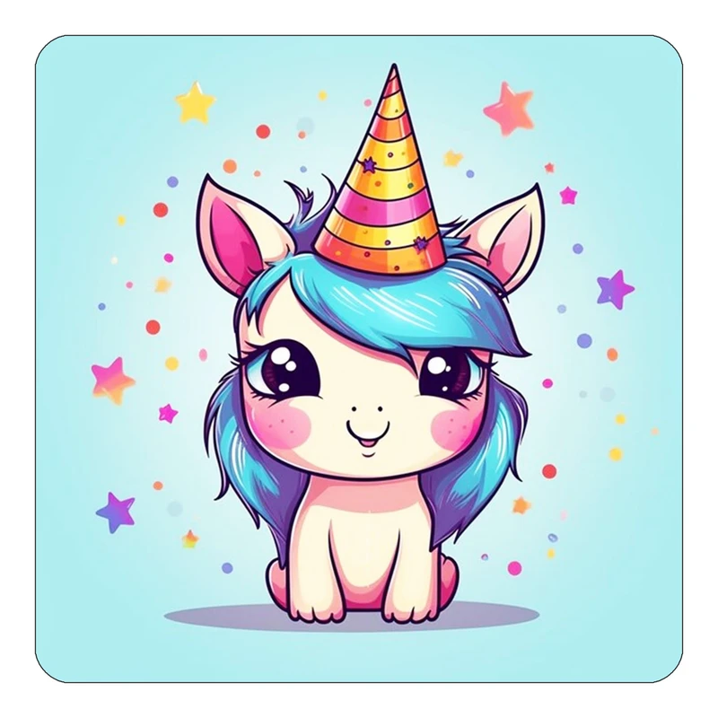 مگنت کاکتی طرح اسب تک شاخ و یونیکورن مدل mp29826