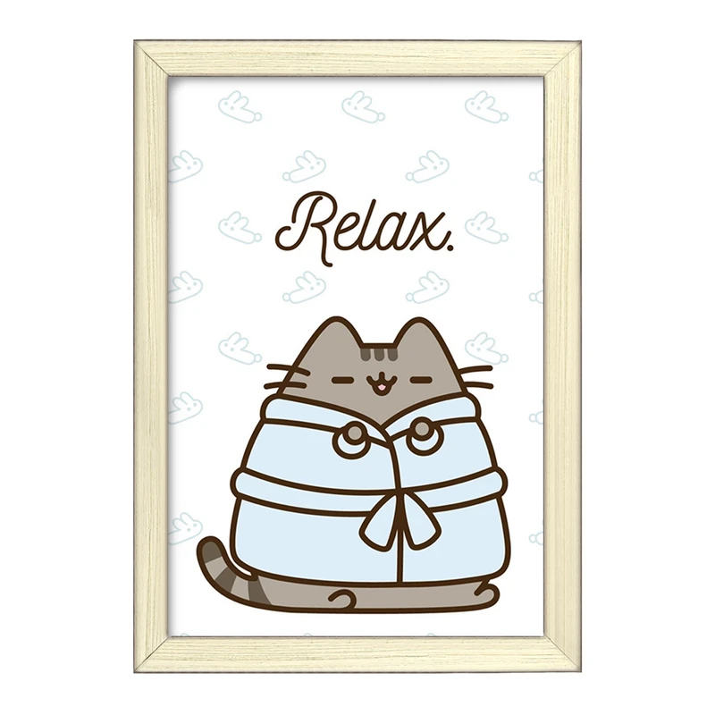 تابلو خندالو طرح پوشین گربه بامزه کد 26595