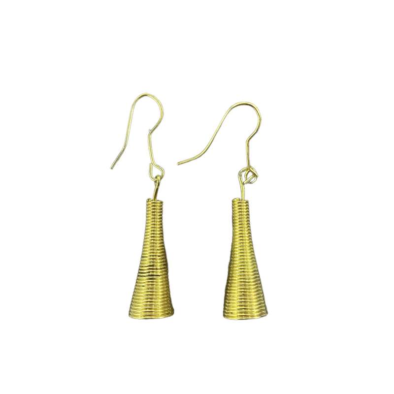 گوشواره دخترانه مدل مخروطی گوشواره دخترانه مدل مخروطی