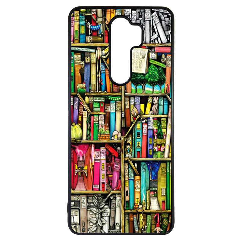 کاور طرح کتابخانه کد 1146 مناسب برای گوشی موبایل شیائومی redmi 9